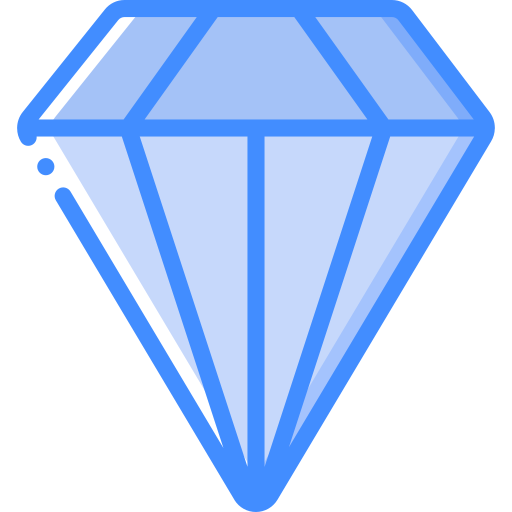 diamante Basic Miscellany Blue Ícone