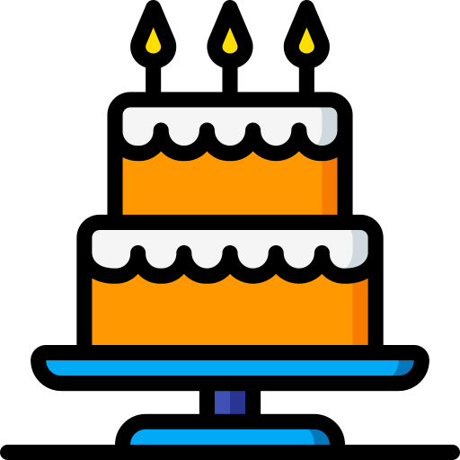Торт Basic Miscellany Lineal Color иконка