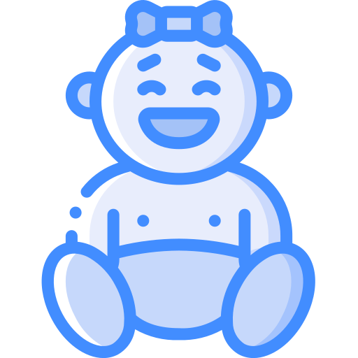 baby Basic Miscellany Blue icoon