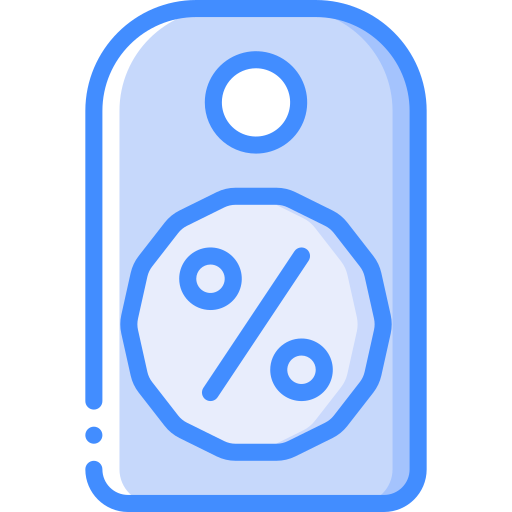 할인 Basic Miscellany Blue icon