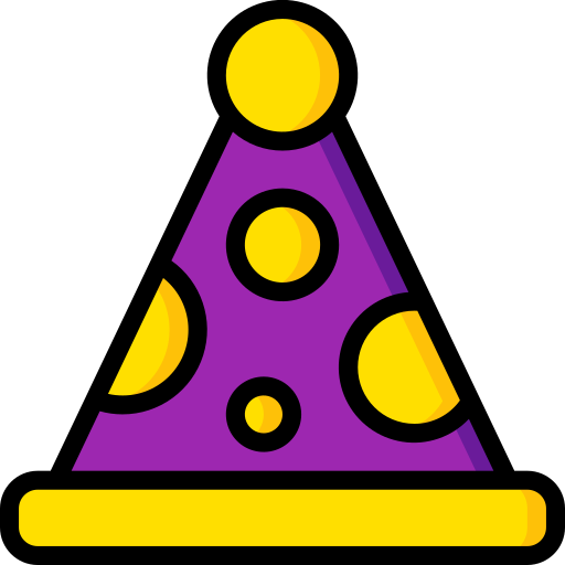 Party hat Basic Miscellany Lineal Color icon