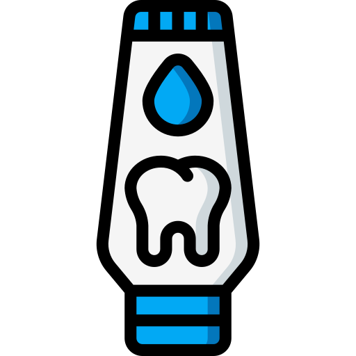 歯磨き粉 Basic Miscellany Lineal Color icon