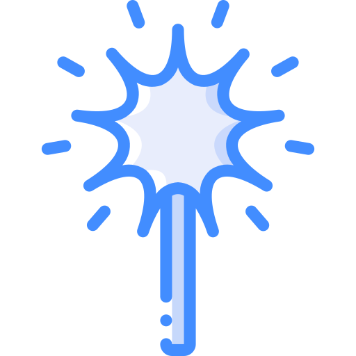Sparkler Basic Miscellany Blue icon