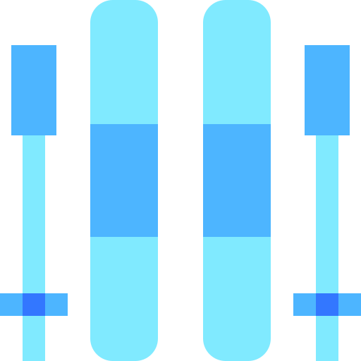 スキー Basic Sheer Flat icon