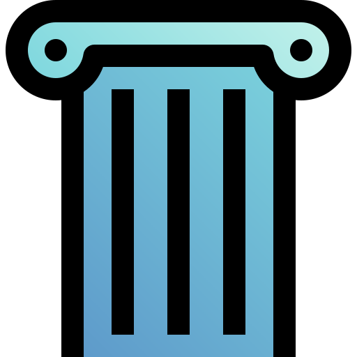 Column Fatima Lineal Color icon