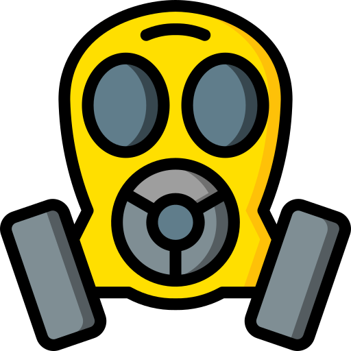 Gas mask Basic Miscellany Lineal Color icon