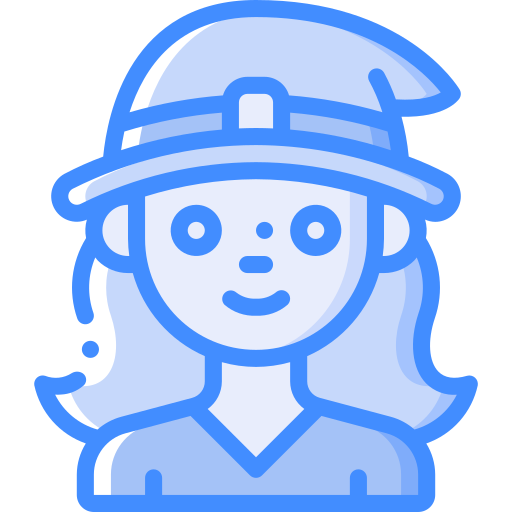 Witch Basic Miscellany Blue icon