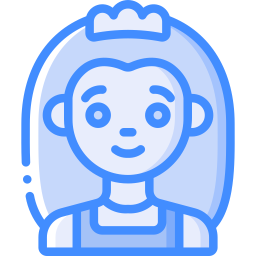 하녀 Basic Miscellany Blue icon