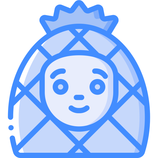 Pineapple Basic Miscellany Blue icon