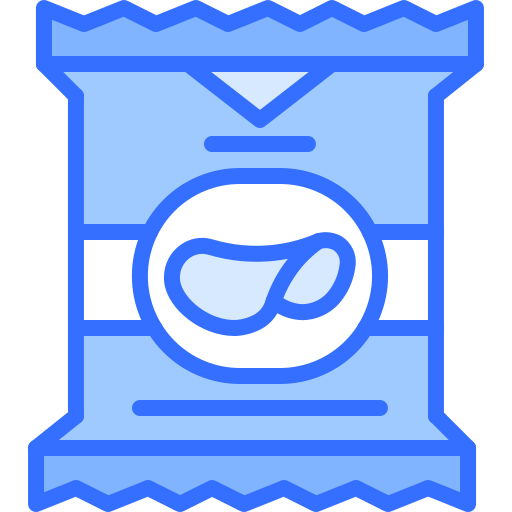 chips Coloring Blue icon