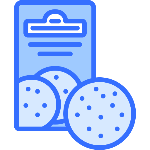크래커 Coloring Blue icon