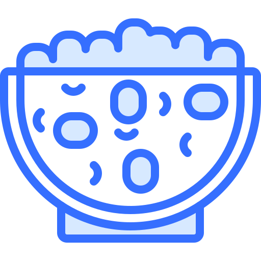cornflakes Coloring Blue icon