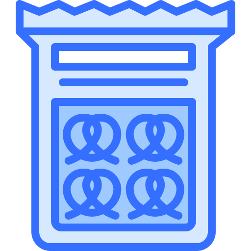 プレッツェル Coloring Blue icon