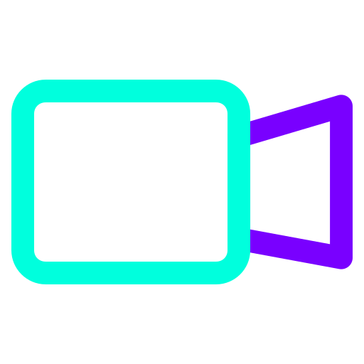 영상 통화 Generic Outline Color icon