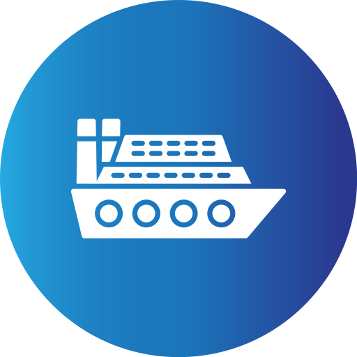 kreuzfahrt Generic Blue icon
