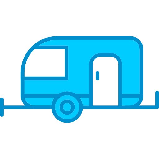 wohnwagen Generic Blue icon