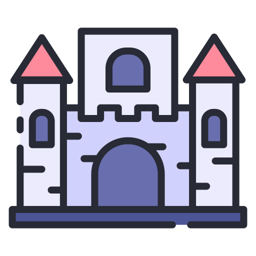 Castle Good Ware Lineal Color icon