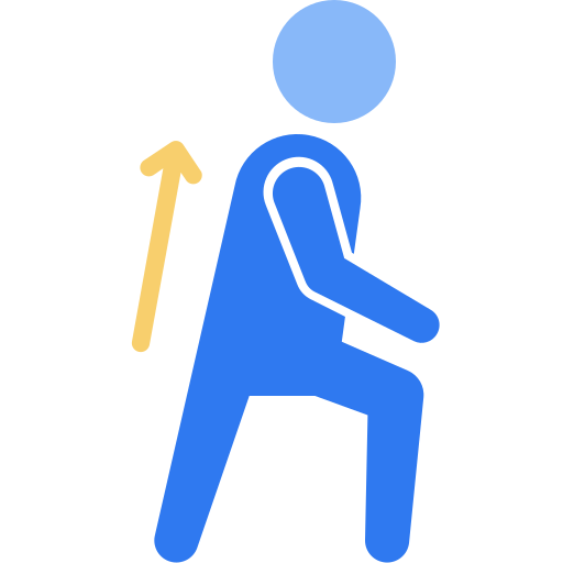 Stretching Generic Flat icon