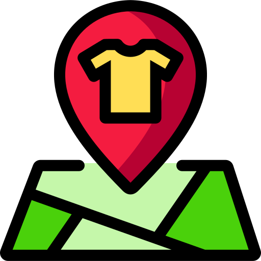 mapa y ubicación Generic Outline Color icono