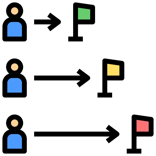 관행 Generic Outline Color icon