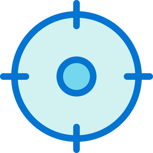 十字線 Generic Blue icon