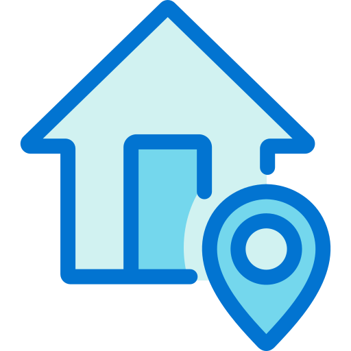 住所 Generic Blue icon