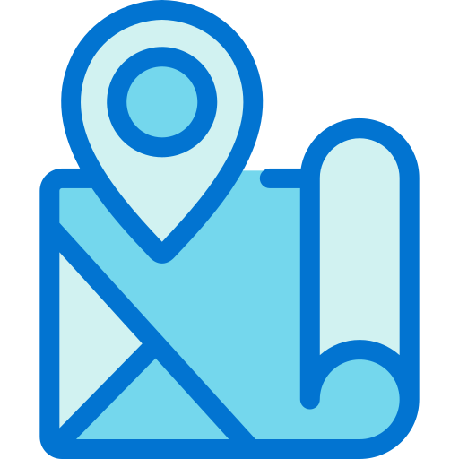 Map Generic Blue icon
