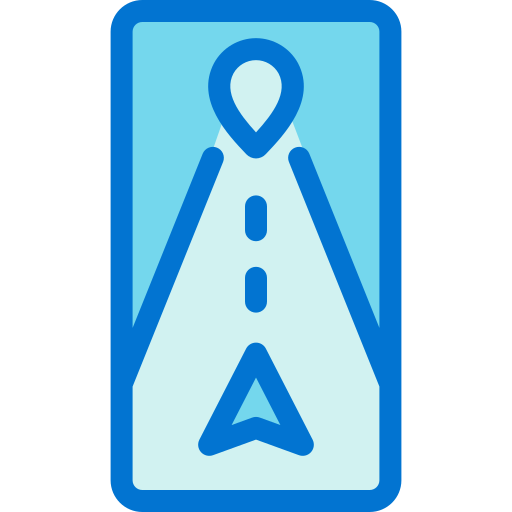 navigeren Generic Blue icoon