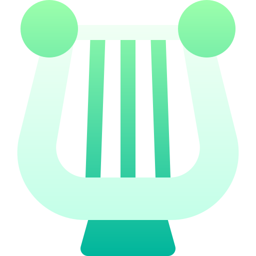 Harp Basic Gradient Gradient icon