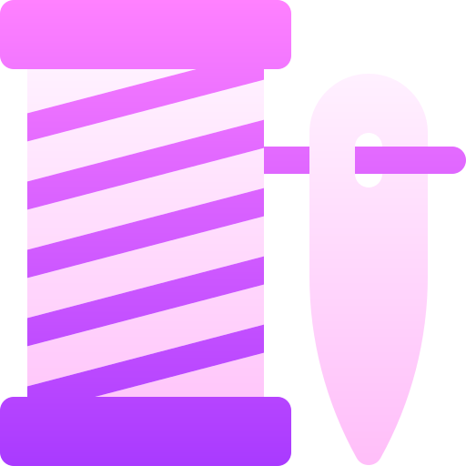 Sewing Basic Gradient Gradient icon