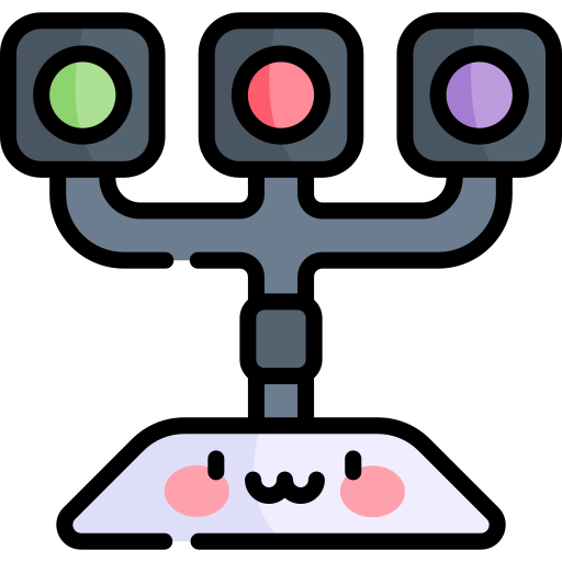 Lighting Kawaii Lineal color icon