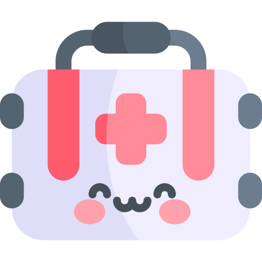 First aid Kawaii Flat icon