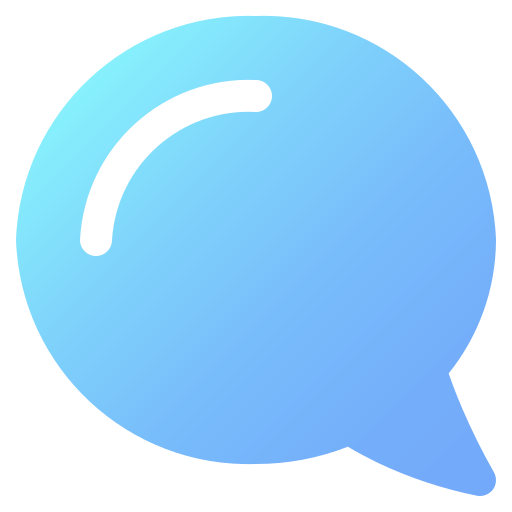 chatten Generic Flat Gradient icoon