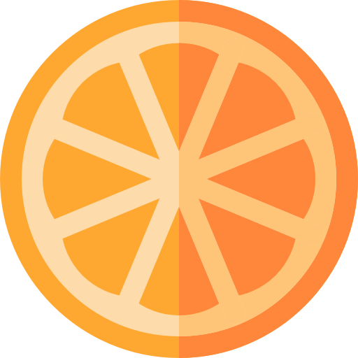 orange Basic Rounded Flat icon