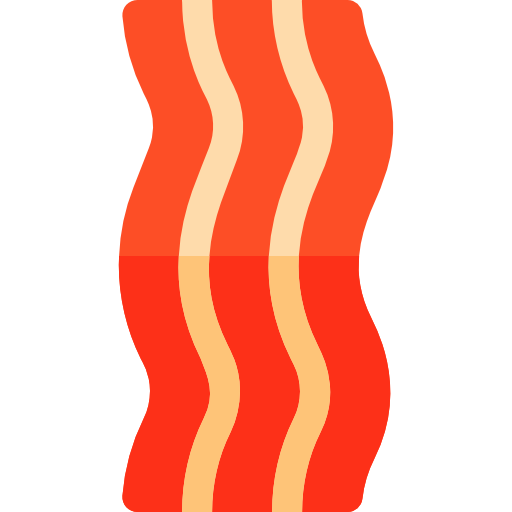 bacon Basic Rounded Flat icona