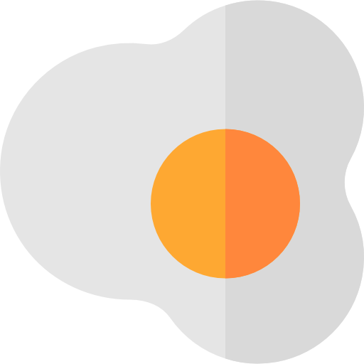 계란 Basic Rounded Flat icon