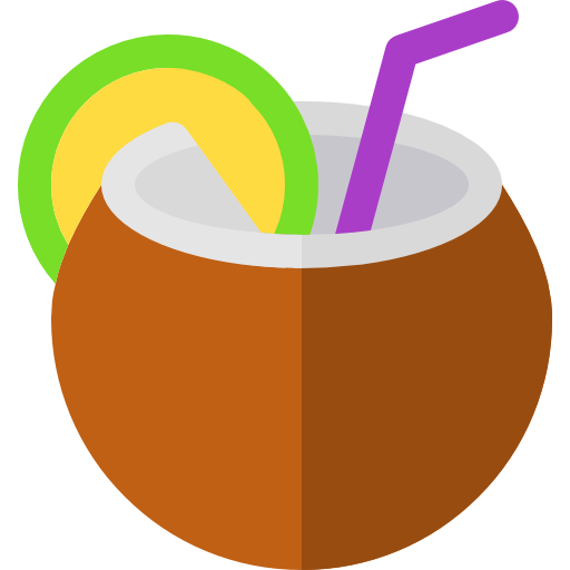 Coconut Basic Rounded Flat icon