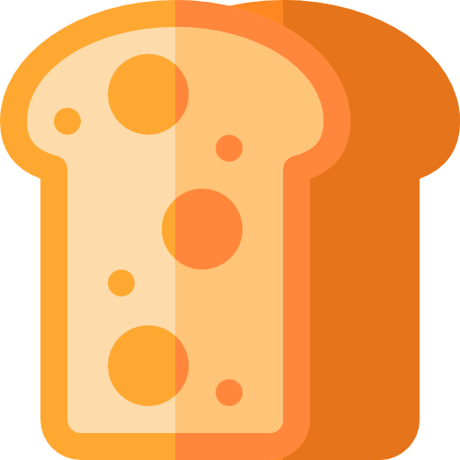 トースト Basic Rounded Flat icon