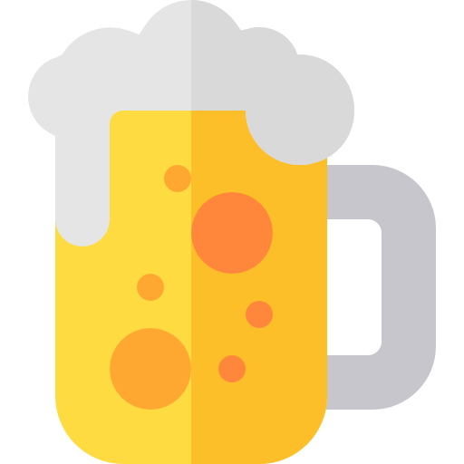 ビール Basic Rounded Flat icon