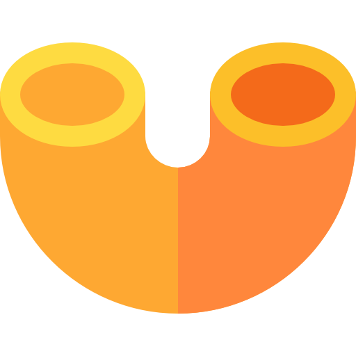 마카로니 Basic Rounded Flat icon