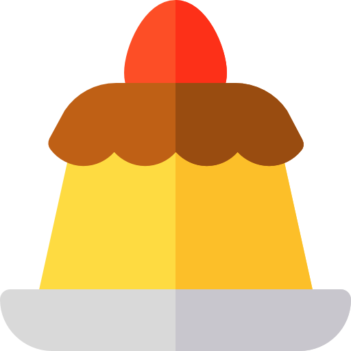Pudding Basic Rounded Flat icon
