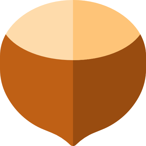 Hazelnut Basic Rounded Flat icon