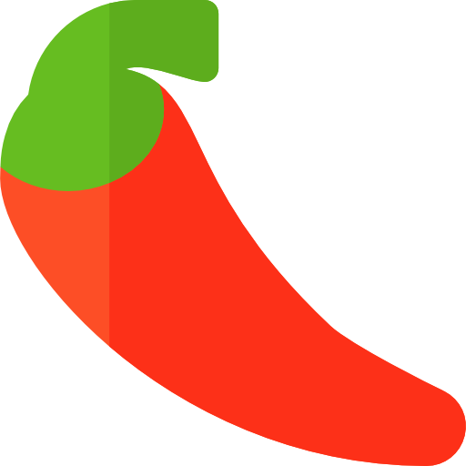 Chili Basic Rounded Flat icon