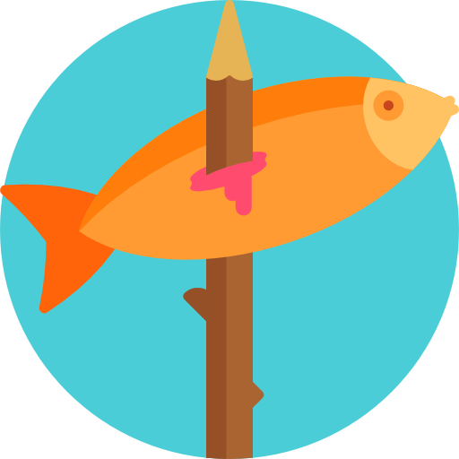 pescar Detailed Flat Circular Flat icono