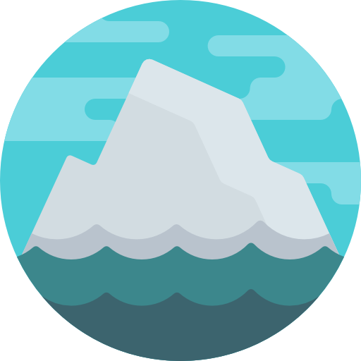 氷 Detailed Flat Circular Flat icon