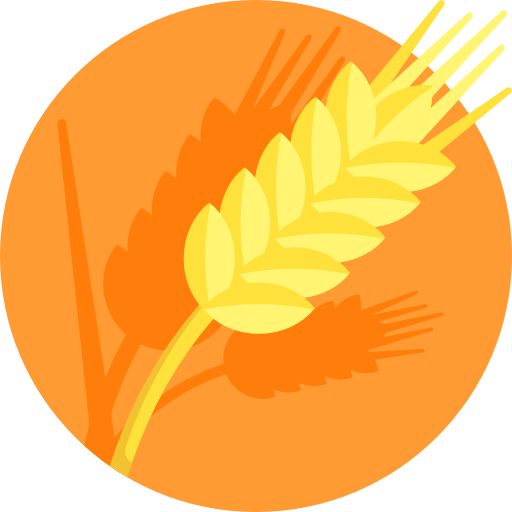 小麦 Detailed Flat Circular Flat icon