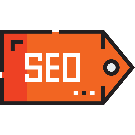 Seo tag Detailed Straight Lineal color icon