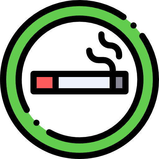 Smoking Detailed Rounded Lineal color icon