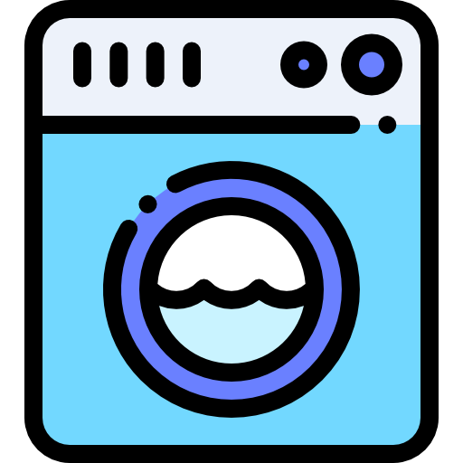 máquina de lavar Detailed Rounded Lineal color Ícone