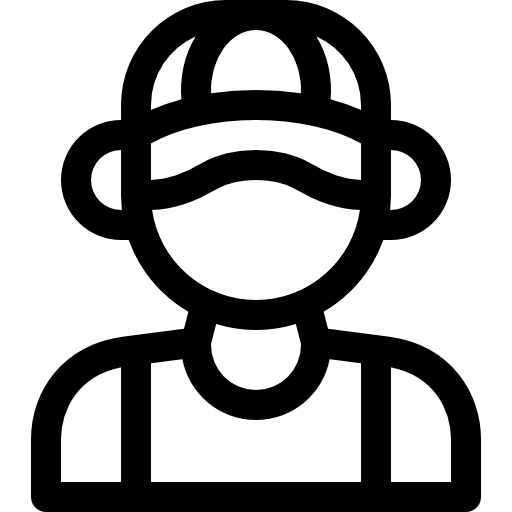 배관공 Basic Rounded Lineal icon